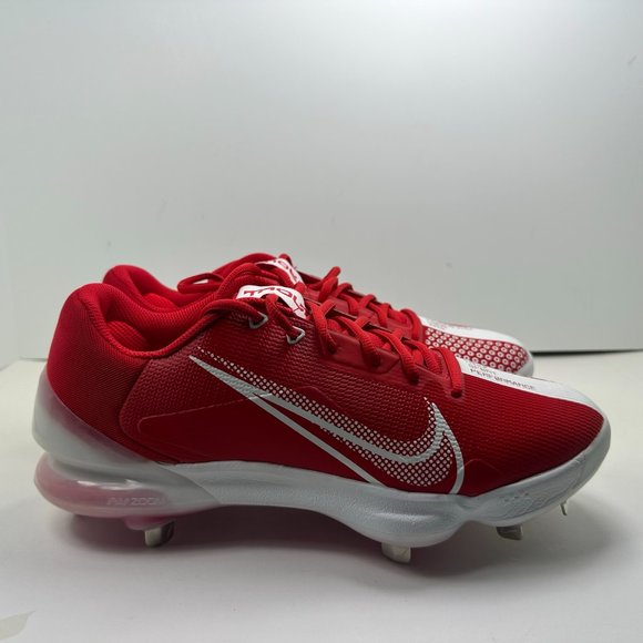 🔥Nike Force Zoom Trout 7 Pro Metal Baseball Cleats Red CQ7224-602 Men’s Sz 9.5. - Picture 10 of 11